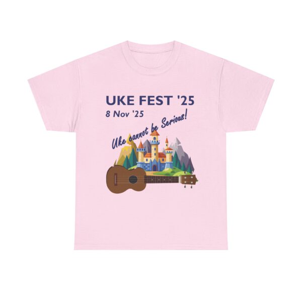 Uke Fest 25 Ukulele Festival Tee - PERSONALISE FOR YOU OR YOUR GROUP!  Unisex Shirt - Image 26