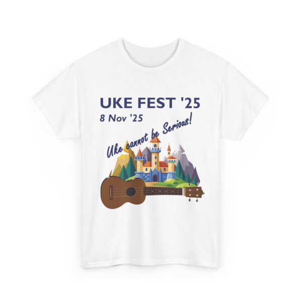 Ukulele Festival Tee - Uke Fest '25 Unisex Shirt (No Personalisation) - Image 3