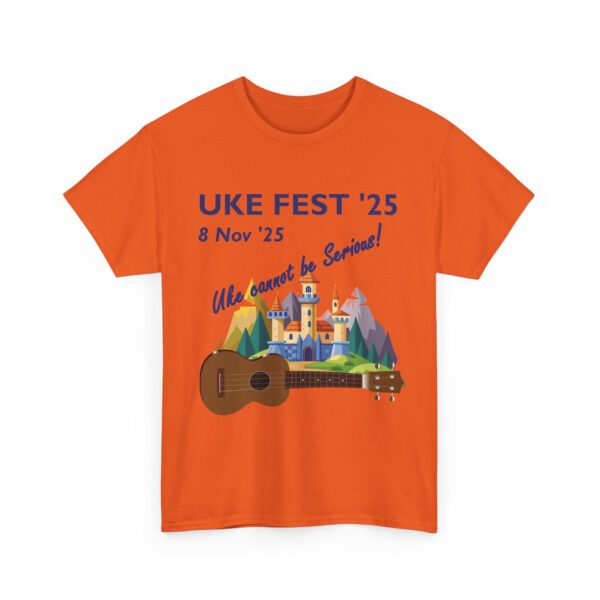 Ukulele Festival Tee - Uke Fest '25 Unisex Shirt (No Personalisation) - Image 20